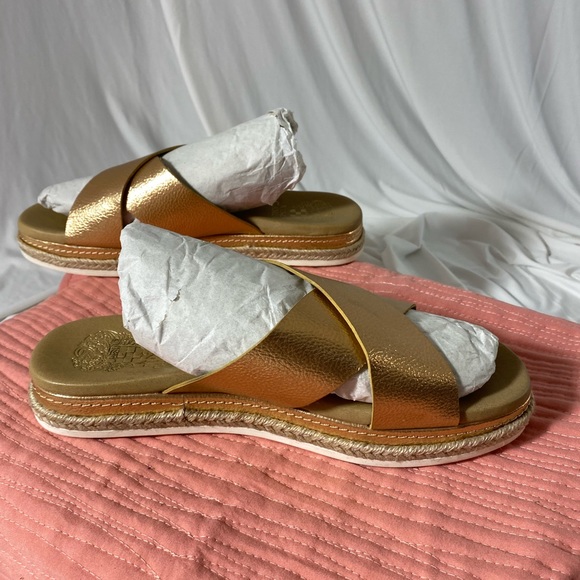 Vince Camino sandal, copper, crisscross, size 7.5 - Picture 8 of 10